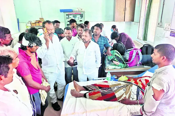 బరితెగించిన  ‘పచ్చ’ నాయకులు 