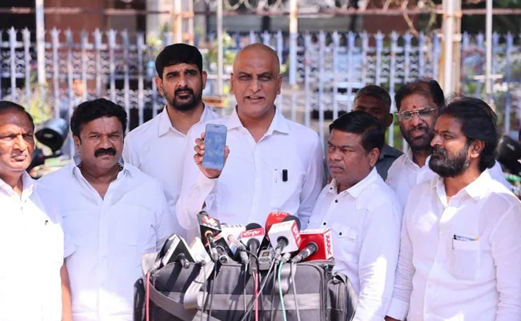 BRS Harish Rao Complaint EC Over Jubilee Hills bypoll Fake Voter IDs Issue