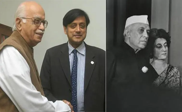 Shashi Tharoor speaks for himself Congress distances Advani remark