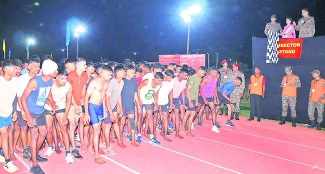 ఉత్సాహంగా ఆర్మీ రిక్రూట్‌మెంట్‌ ర్యాలీ