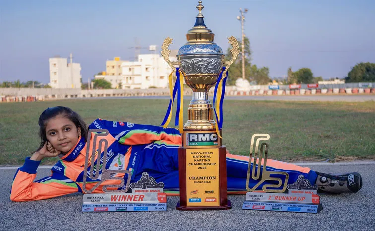Arshi Gupta becomes India first female National Karting champion
