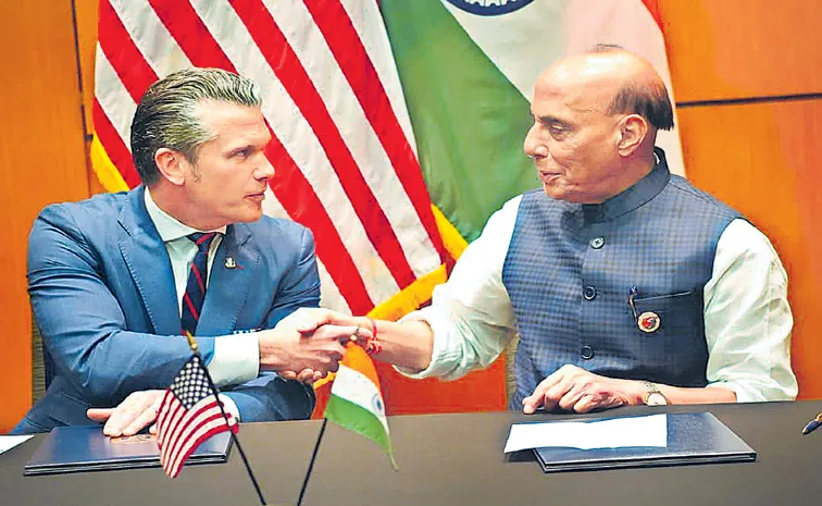 Sakshi Guest Column On India, US Defence Cooperation