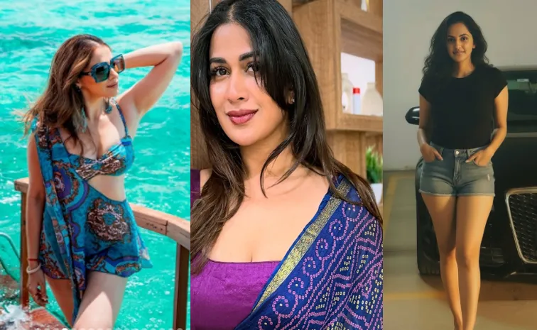 Tollywood actresses latest social Media updates viral in instagram