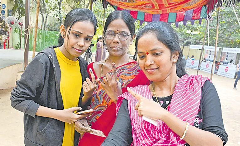 womans vote in Jubilee Hills By Election