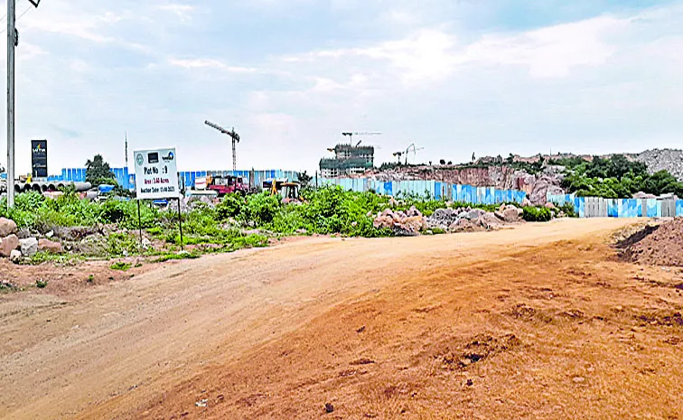 Land auction at Rayadurgam Knowledge City