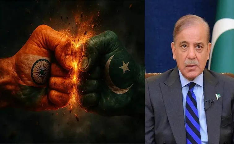 India Counter To Pakistan Pm Shahbaz Sharif Comments