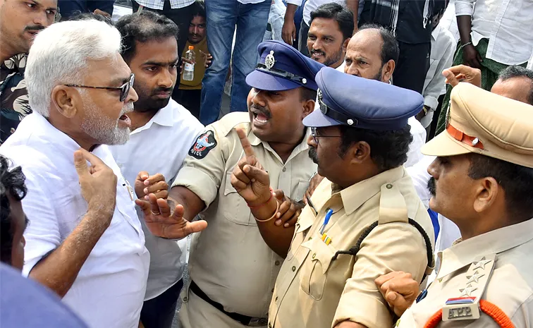 Pattabhipuram Police Case Filed Against Ambati Rambabu