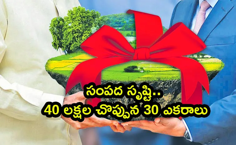Chandrababu Govt Given Lands To Companies In AP