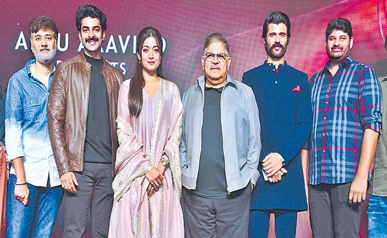 Vijay Deverakonda to attend The Girlfriend Movie Grand success celebration