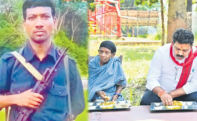 Center focus on top Maoist leader