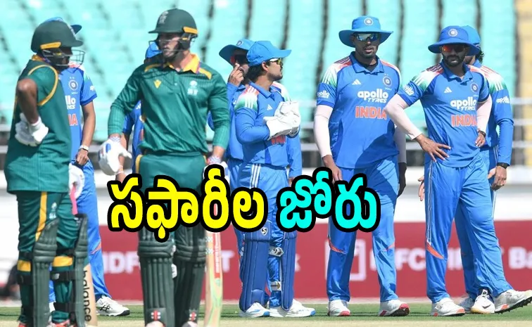 India-A needs 286 runs to win against South Africa-A2