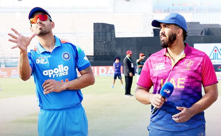 Asia Cup Rising Stars Vaibhav Ton Jitesh Shines India Beat UAE By 148 Runs