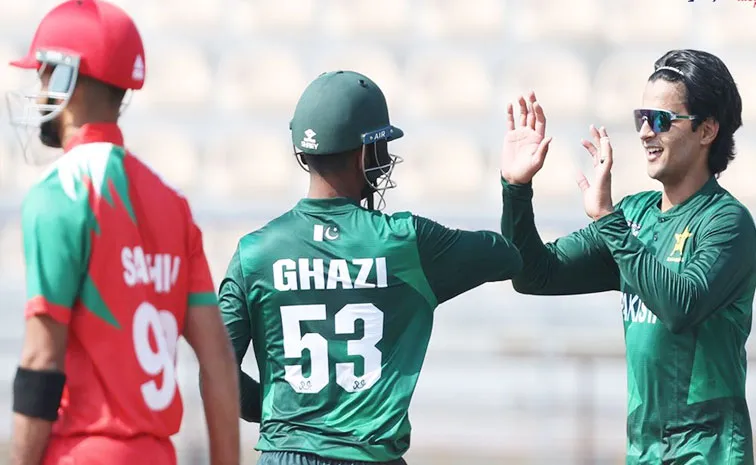 ACC Mens Asia Cup Rising Stars 2025: Pakistan Beat Oman By 40 Runs4