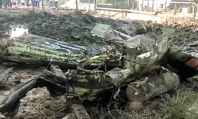 IAF Training Aircraft Crashes In Chennai