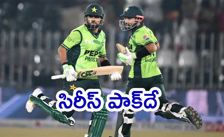 Babar Azam Shines With Ton As Pak Clinch Series With A Match To Go