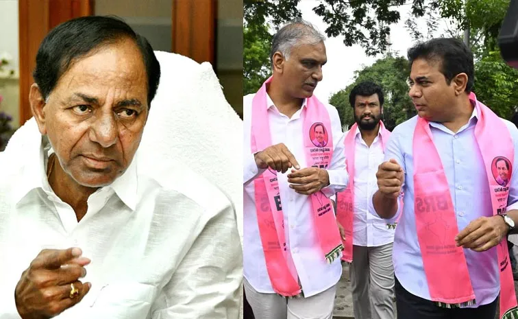 KCR Review On Jubilee Hills bypoll Lost With KTR Harish Rao