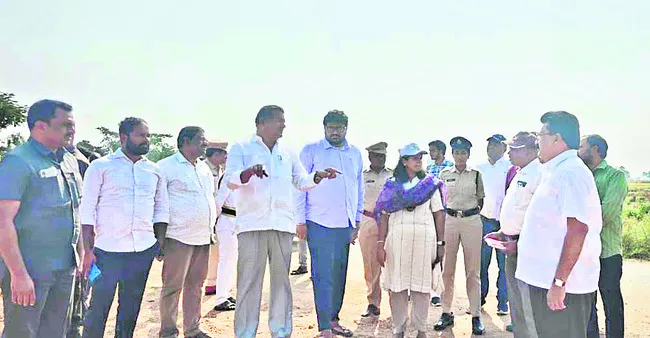 మంత్రుల పర్యటనకు అంతా సిద్ధం