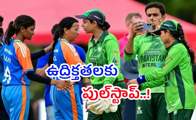 Amid rising tensions, India and Pakistan women’s blind teams share post match handshake