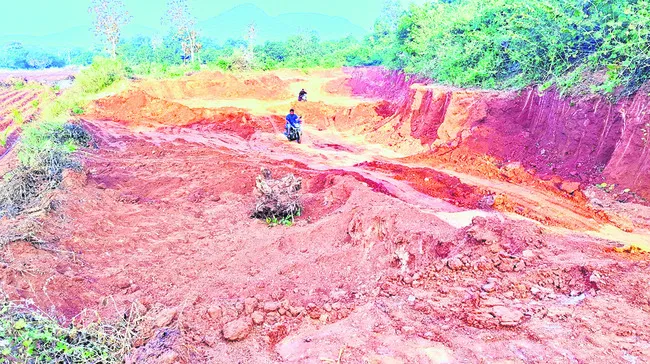 గ్రావెల్‌ గుట్టలు మాయం 