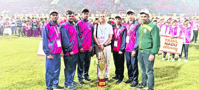 జాతీయస్థాయి పోటీల్లో విద్యార్థుల ప్రతిభ