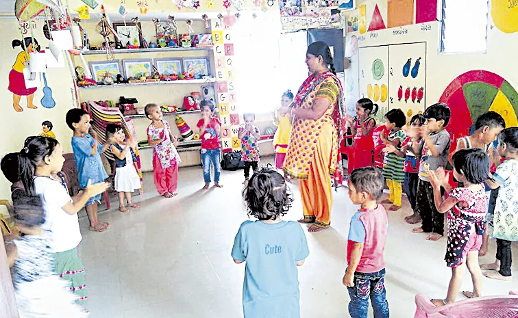 Chandrababu govt to merge anganwadis with schools: Andhra pradesh