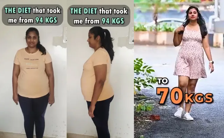 జస్ట్‌ నాలుగు నెలల్లో..24 కిలోల బరువు..! ఈ సింపుల్‌ డైట్‌ ప్లాన్‌తో..