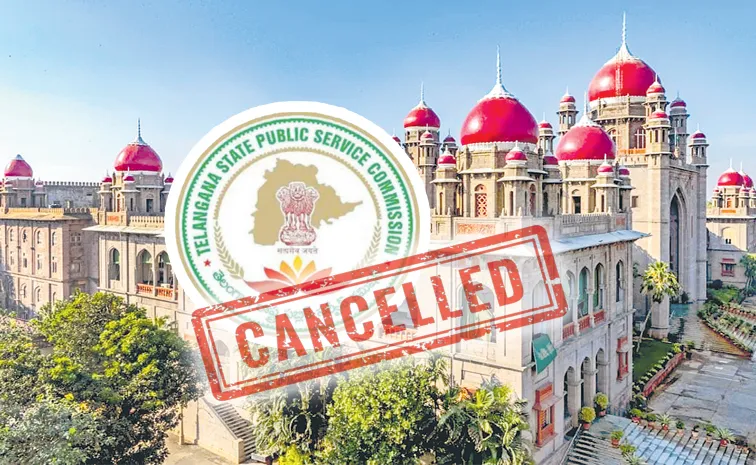 Telangana High Court Called Off Group 2 Exams