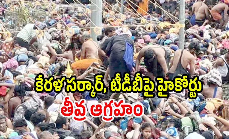 Kerala High Court Slams Govt TDB Over Sabarimala crowd