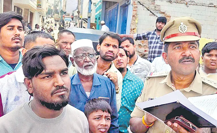 Visits with heavy hearts in the old city