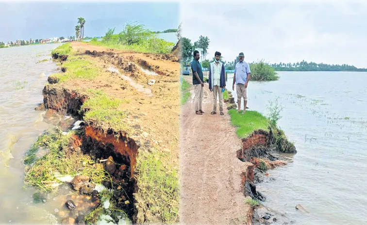 ఆటపాక కేంద్రంపై 'మోంథా' పంజా