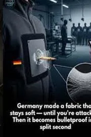 German researchers created new fabric that can becomes a rigid protective10