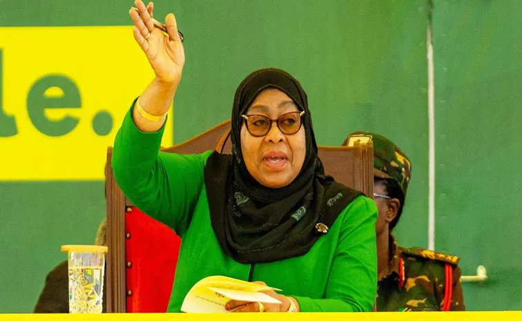 Tanzania President Hassan wins disputed election with more than 97percent of vote4