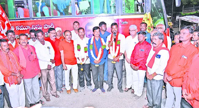 పేదల పక్షాన సమరశీల పోరాటం