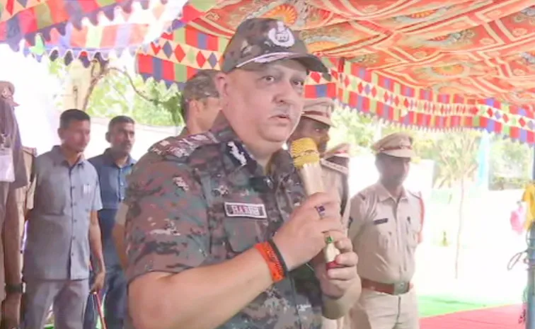 AP DGP Harish Kumar On Maoist Encounter