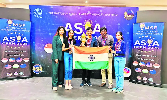 మెమరీ చాంపియన్‌ షిప్‌లో కాంస్య పతకాలు 