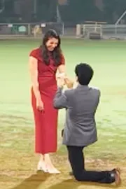 Its A YES: Palash Proposes To Smriti Mandhana At WC Final Venue Video
