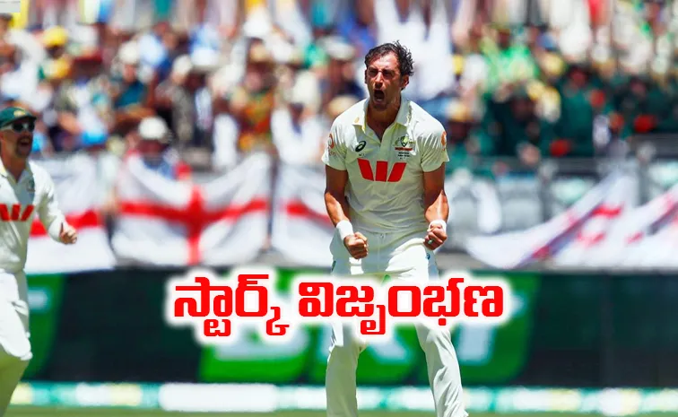 Mitchel Starc takes 7 wickets as England bowled out for 172