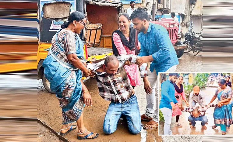 wife and husband incident in nellore district