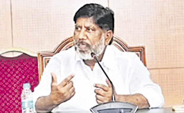 Deputy CM Bhatti Vikramarka at the businessmens meeting: Telangana