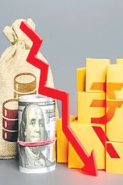 Indian Rupee Falls to Record Low of 89.66 as US Dollar