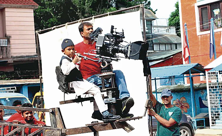 Saugat Bista the Youngest film Director of the world 8 years from nepal