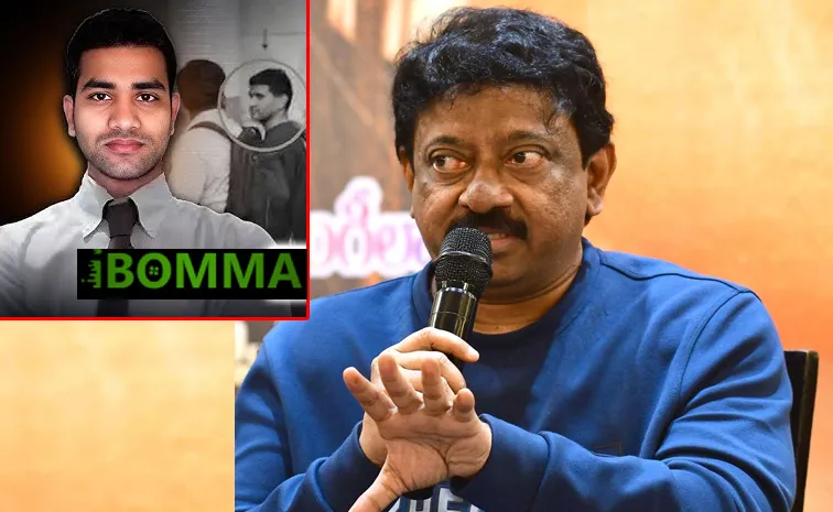 Ram Gopal Varma comments on iBomma Ravi and movie lovers