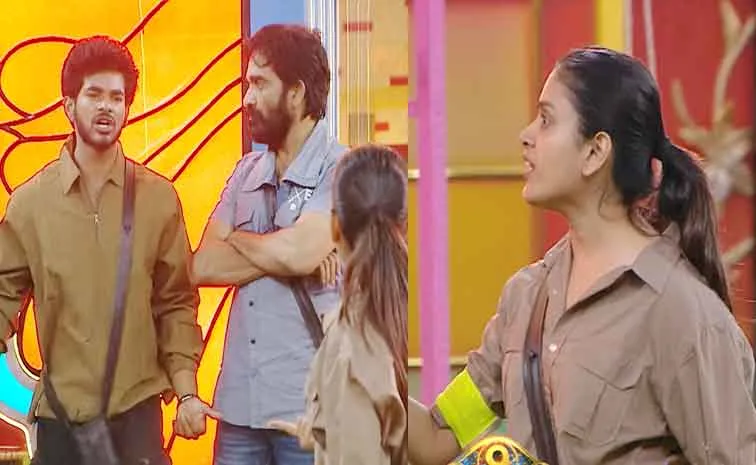 Bigg Boss 9 Telugu: Captaincy Task Between Suman Shetty and Rithu Chowdary