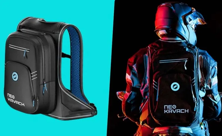 NeoKavach Launches Indias First Wearable Airbag Vest For Bike Riders
