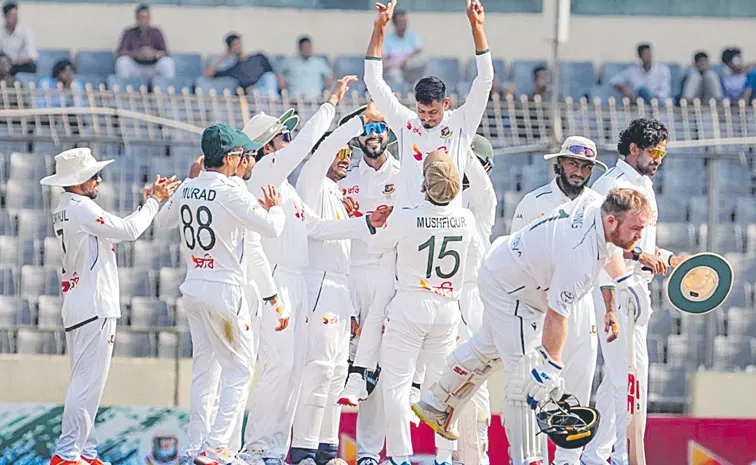 Bangladesh set a target of 509 runs for their opponents in the second Test
