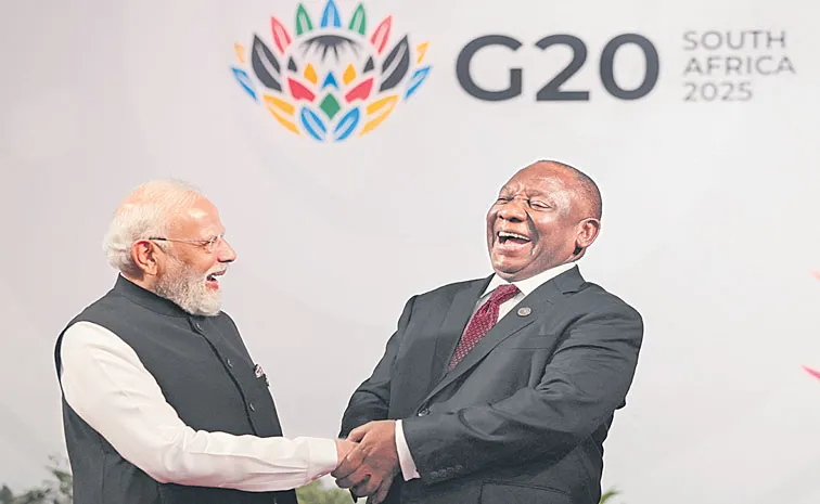 Narendra Modi has proposed six new initiatives aimed at global development 