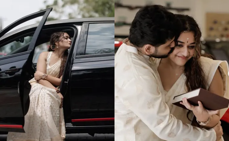 Malayalam actress Parvathy R Krishna Buys luxury car pics gors viral