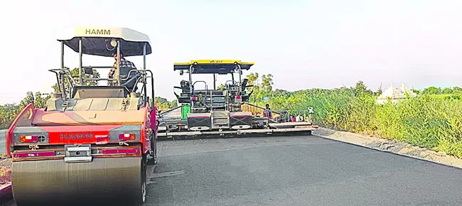 చురుగ్గా జాతీయ రహదారి పనులు 