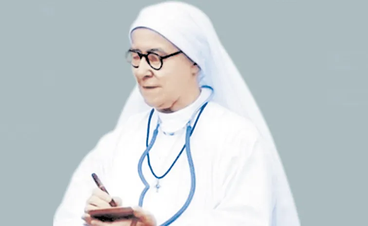 Sister Dr Mary Glowrey received the rare recognition of being declared