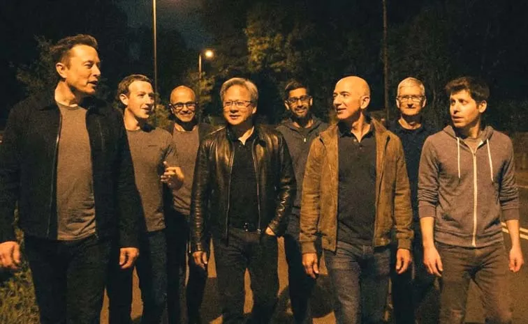 One Trillion Squad AI Images Of Billionaires